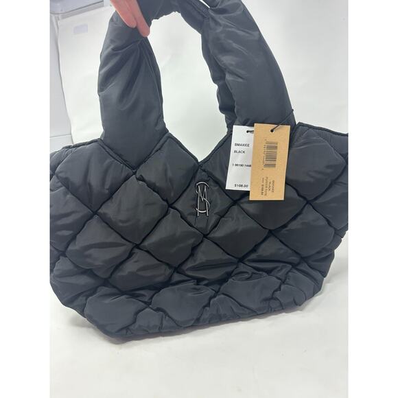 Steve Madden Designer Purse Black Quilted - Luxury Collection - NWT - Picture 4 of 6